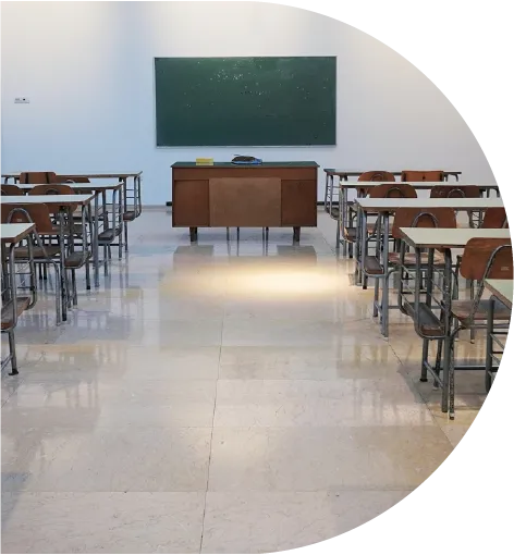 Photograph of a classroom